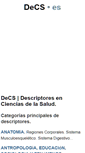 Mobile Screenshot of decs.es